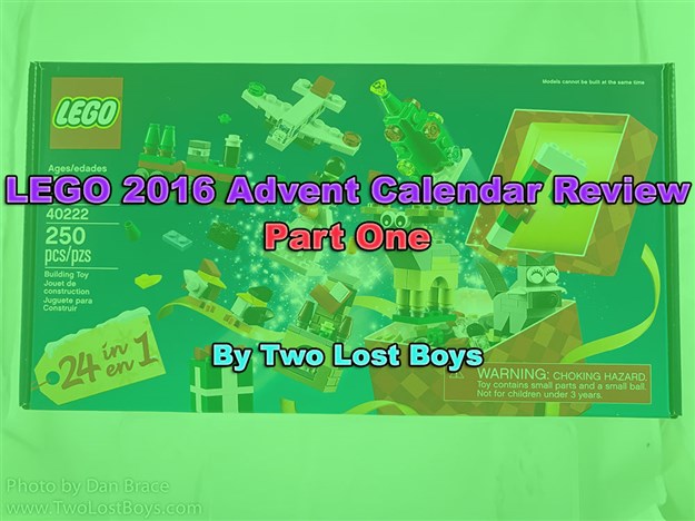 LEGO 2016 Advent Calendar Review, Part One